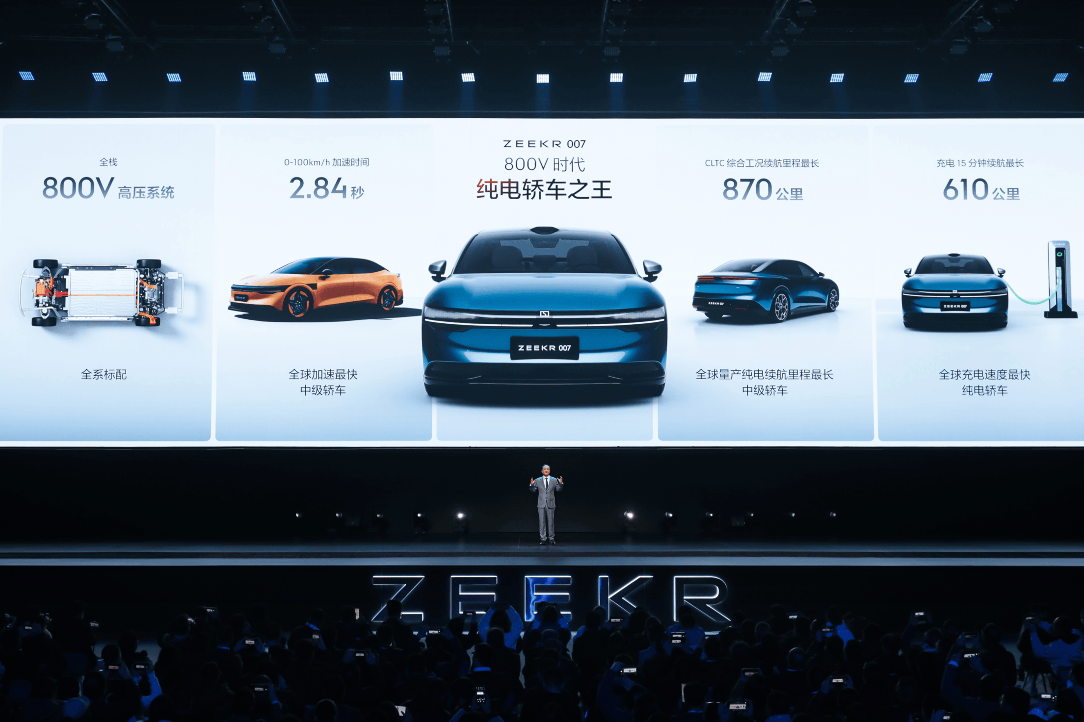 20.99万元起，纯电轿车之王极氪007正式上市