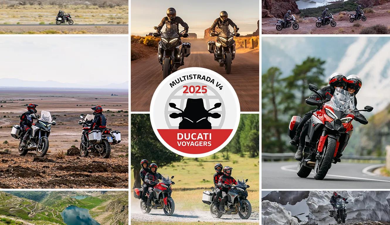 杜卡迪开启 Multistrada V4 Voyagers 2025 “全球征集活动”
