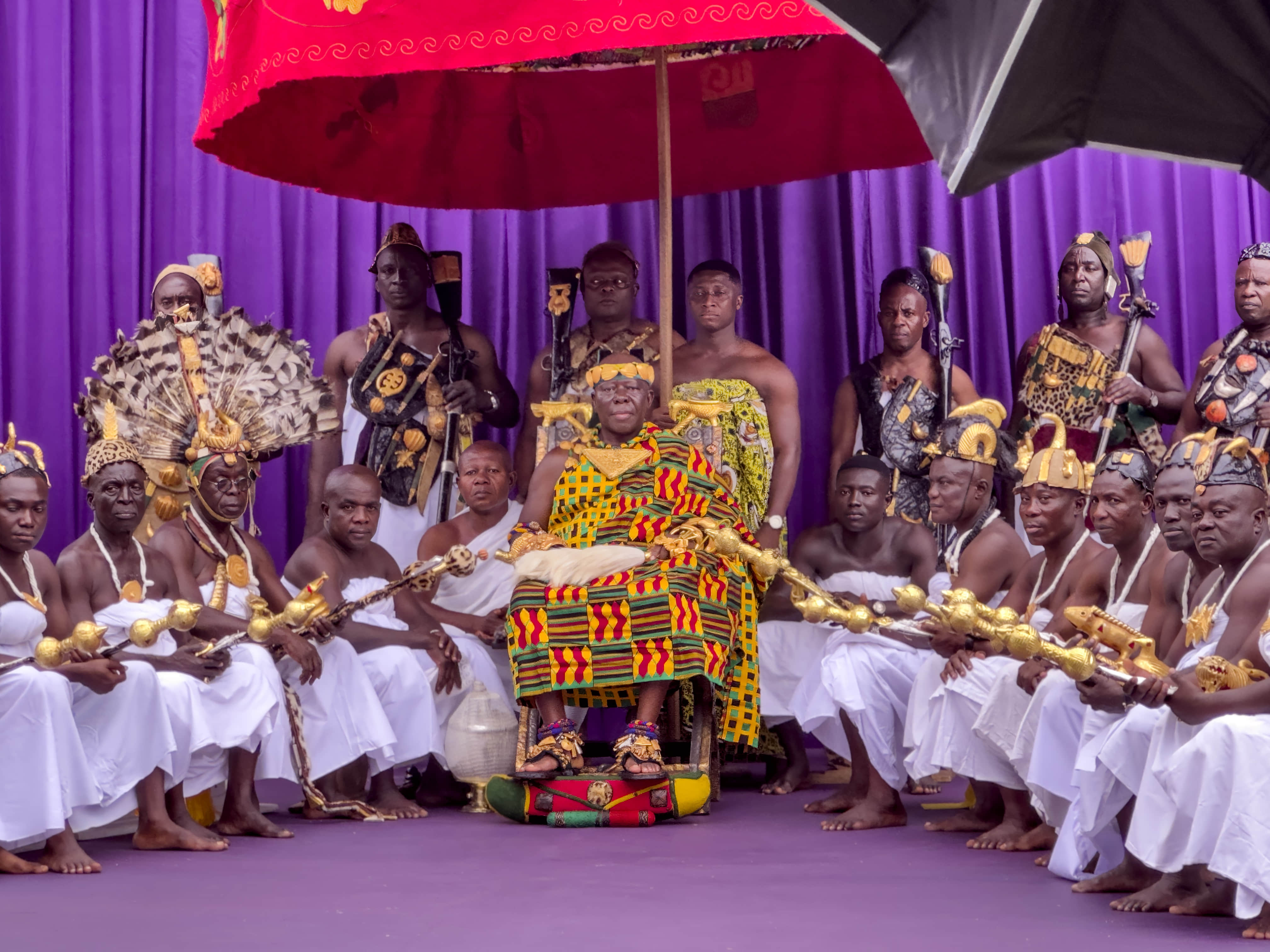 阿散蒂王国国王奥图姆福 ·奥塞 · 图图二世（His MajestyOtumfuo Osei Tutu II）.jpg