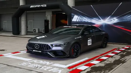 驾驶AMG CLA 45 S 4MATIC+在浙赛玩一把狠的