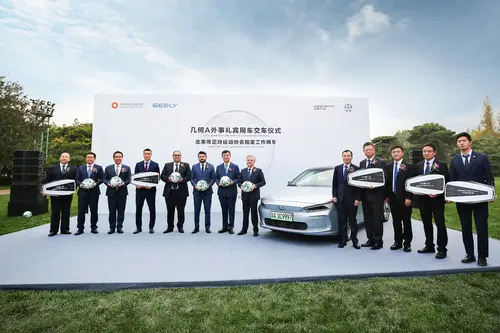 吉利车型连续5年入选外事礼宾用车